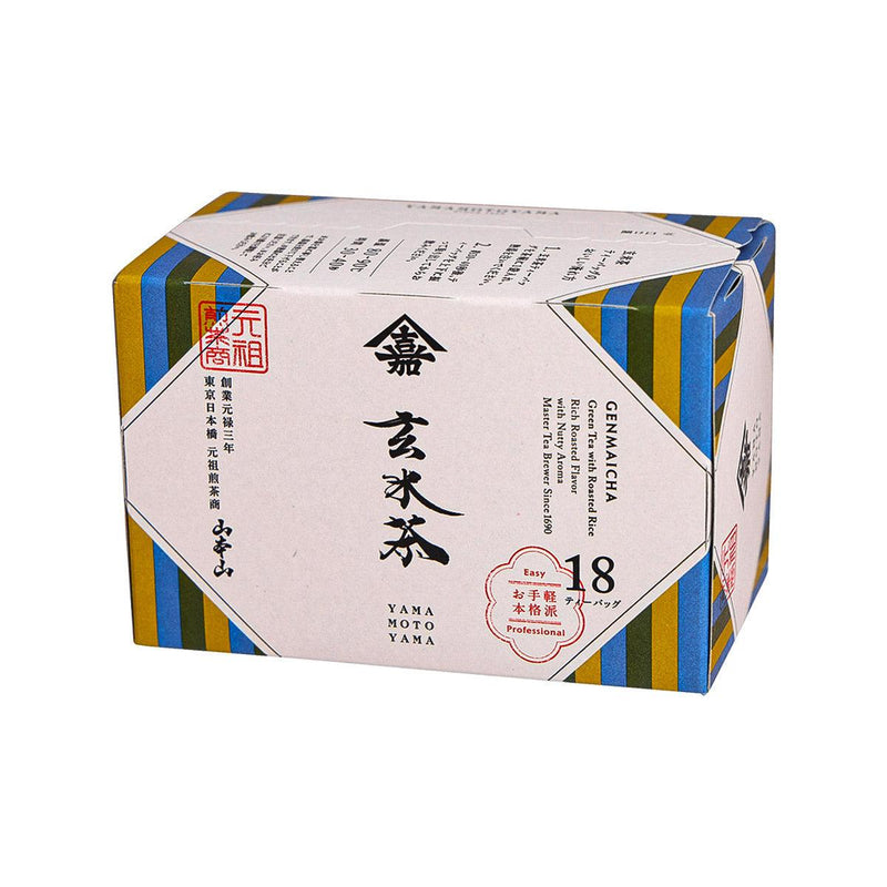 YAMAMOTOYAMA Genmaicha Tea Bag [Box]  (20pcs)