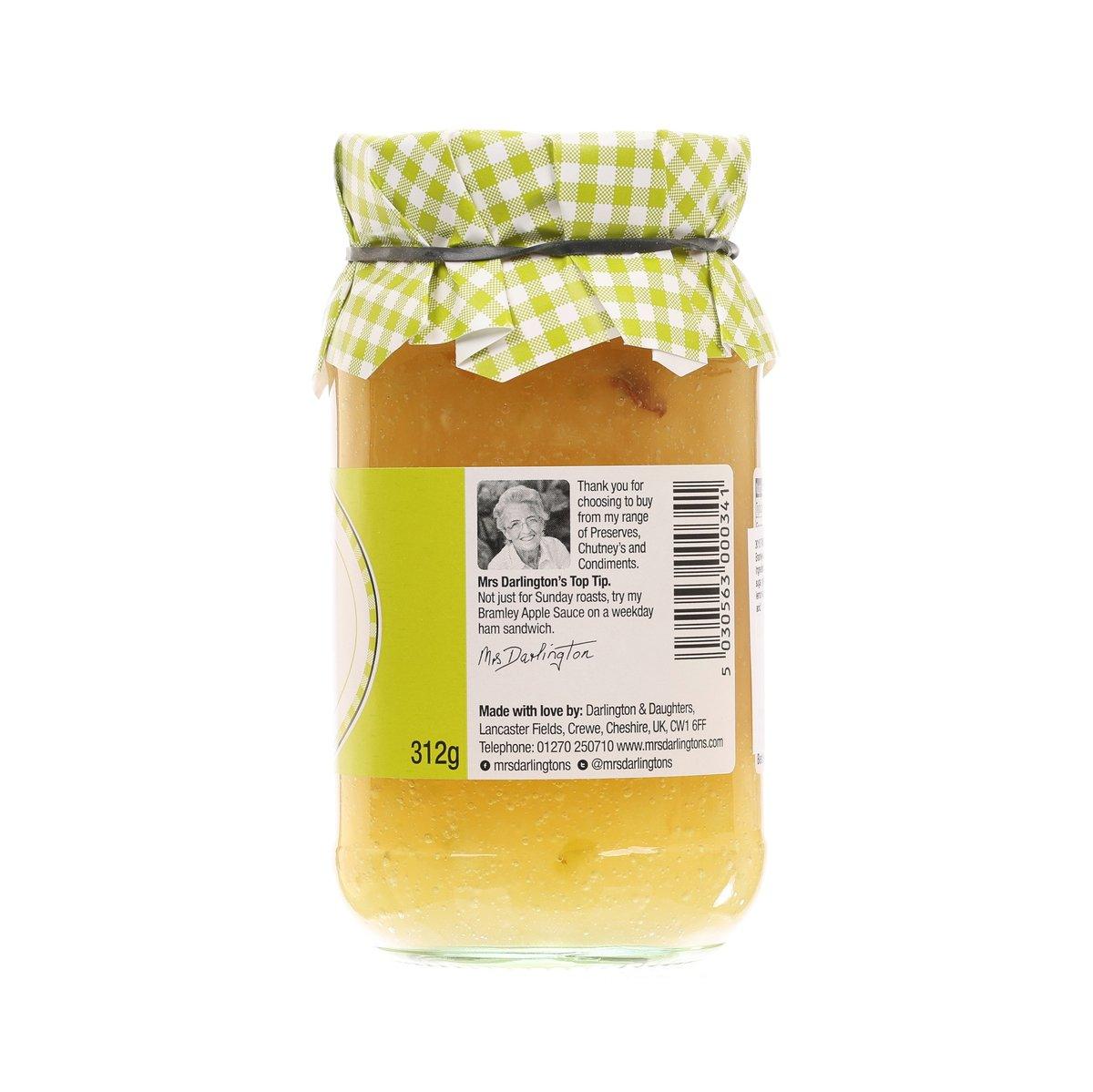 MRS DARLINGTON'S Bramley Apple Sauce  (312g)