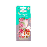 LA PATELIERE Roses & Leaves Icing Decorations  (13g)