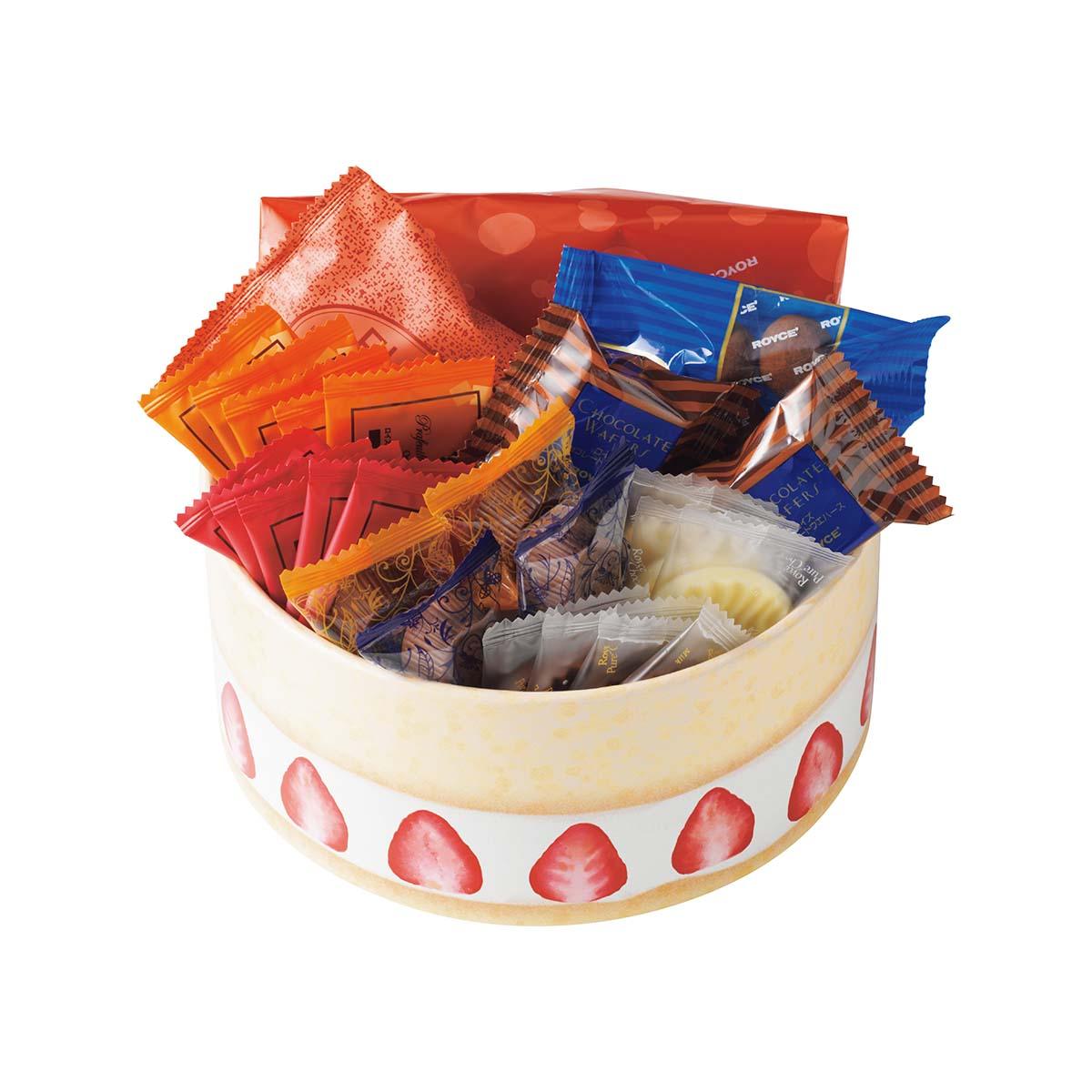 ROYCE' Decoration Cake Box with Chocolate - Christmas Package  (27pcs)