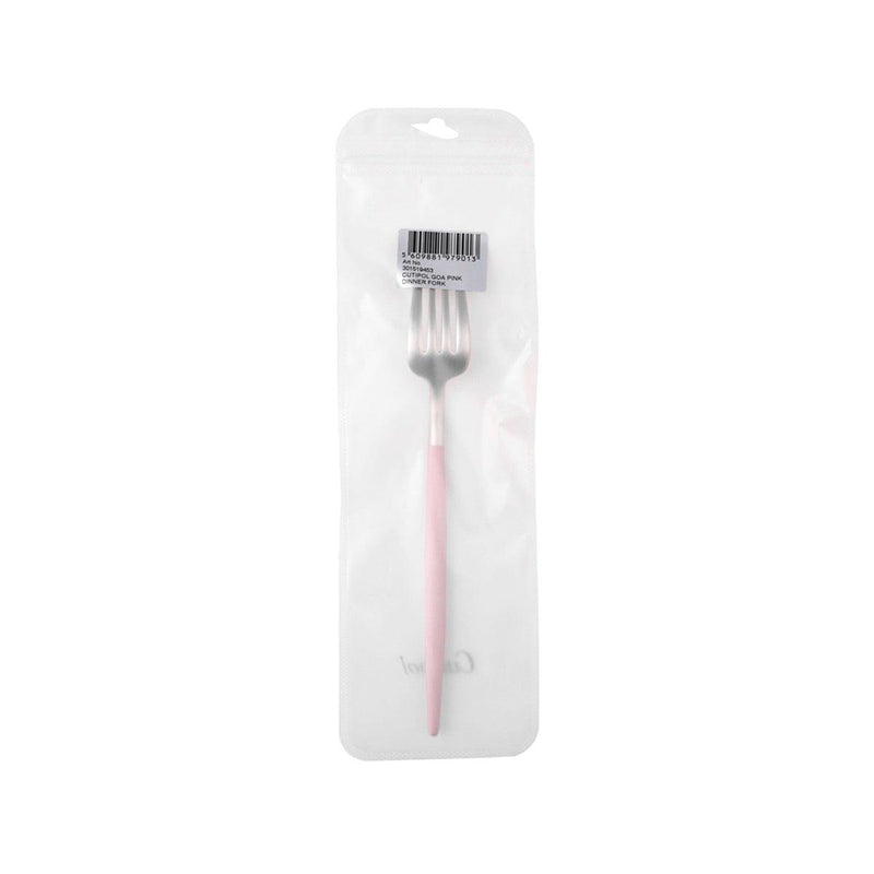 CUTIPOL GOA Dinner Fork - Pink / Silver