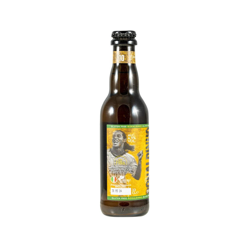 BIRRA FLEA The Beer of the Champions - Ronaldinho Gluten Free Golden Ale (Alc 4.9%) [Bottle]  (330mL)