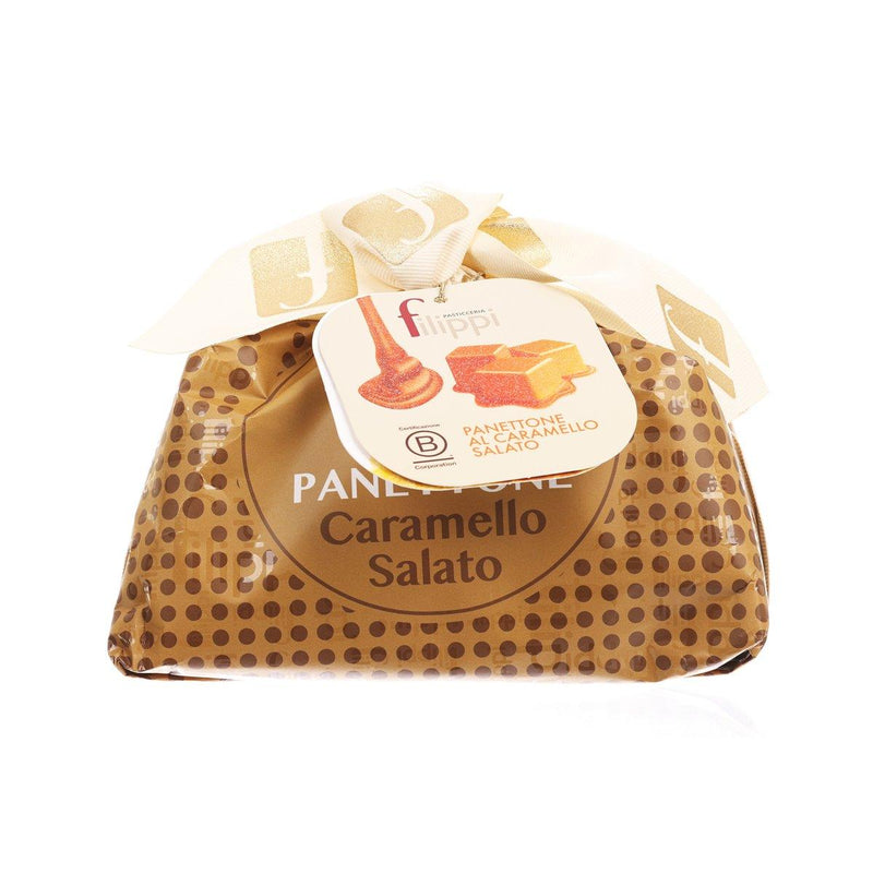 FILIPPI Panettone with Salted Caramel  (500g)