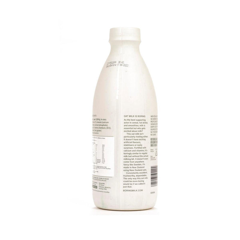 BORING OAT MILK Original Oat Milk - No Added Sugar  (1L)