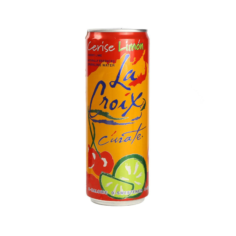 LACROIX Sparkling Water - Natural Cherry Lime Essenced  (355mL)