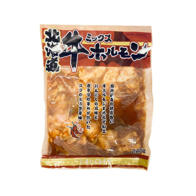 STARZEN 日本北海道急凍牛内臟什錦 - 蒜味香辣 (240g)