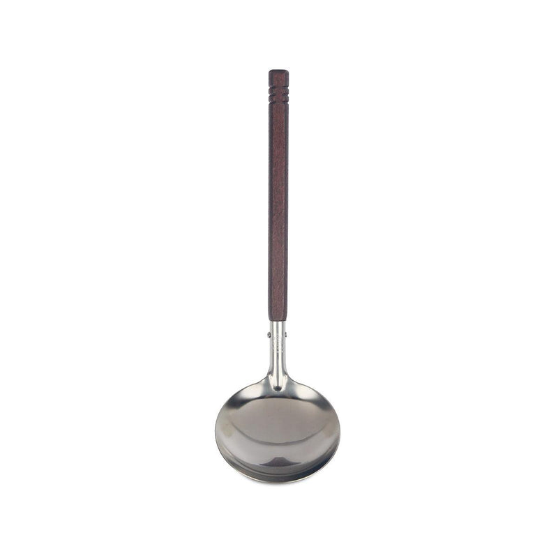 KANKUMA Stainless Steel Ladle with Wooden Handle