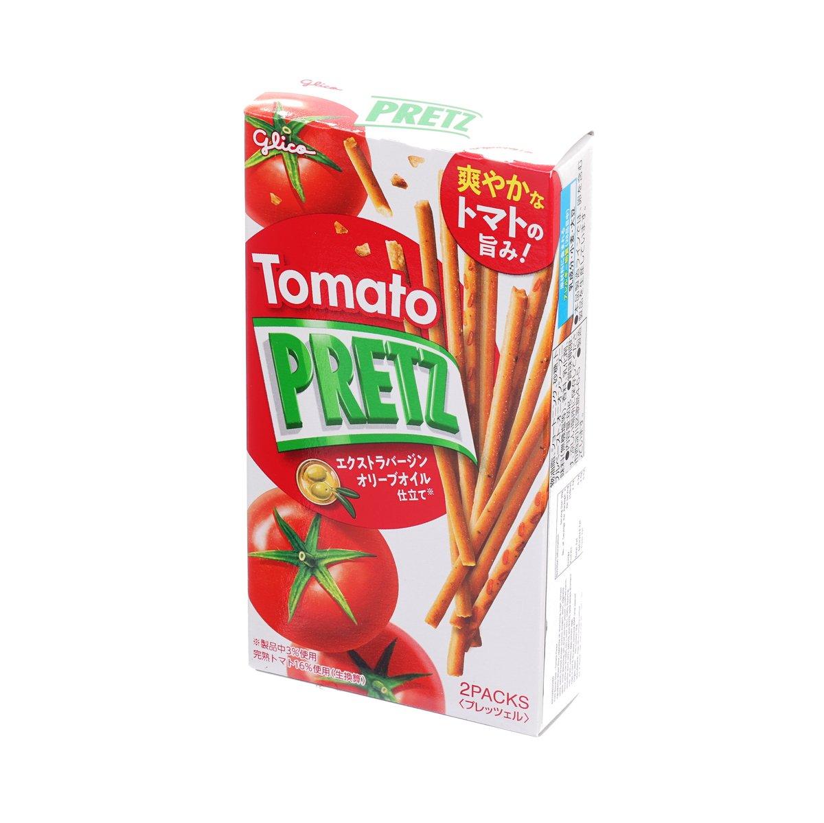 GLICO Pretz Biscuit Stick – Tomato Flavor  (60g)