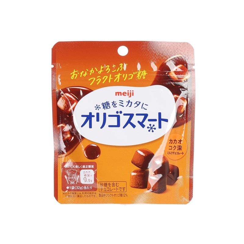 MEIJI Oligosmart Cocoa Milk Chocolate Cube  (32g)