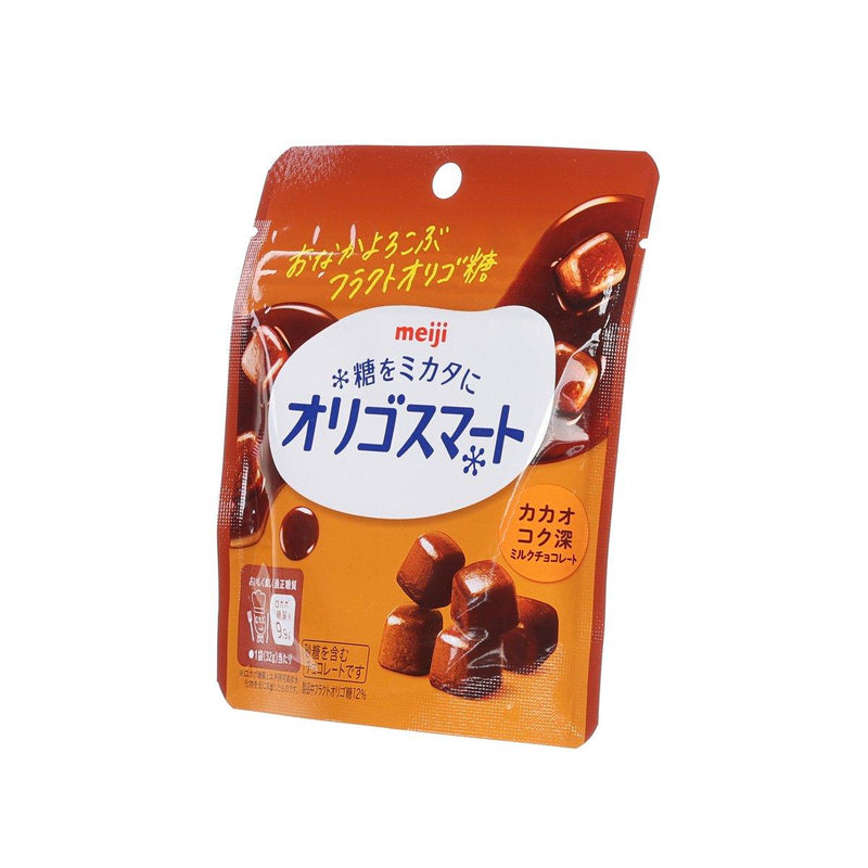 MEIJI Oligosmart Cocoa Milk Chocolate Cube  (32g)