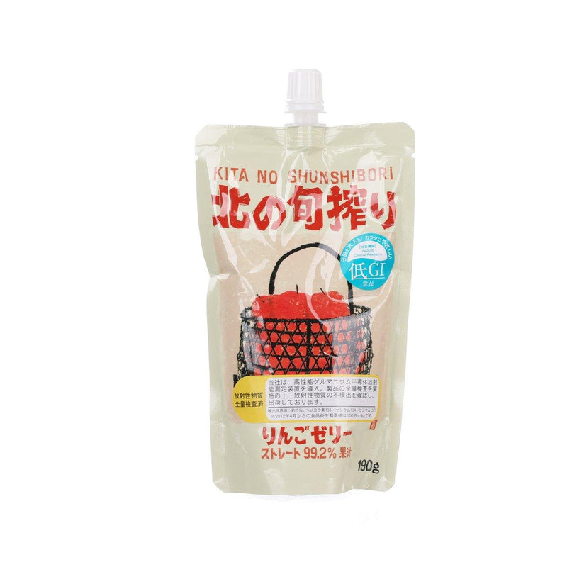 KITA NO SHUNSHIBORI 蘋果汁啫喱飲品 (190g)