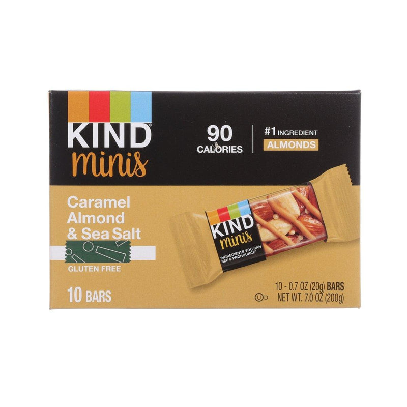 KIND Caramel Almond & Sea Salt Mini Bars  (200g)
