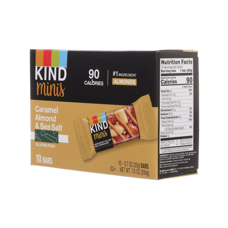 KIND Caramel Almond & Sea Salt Mini Bars  (200g)