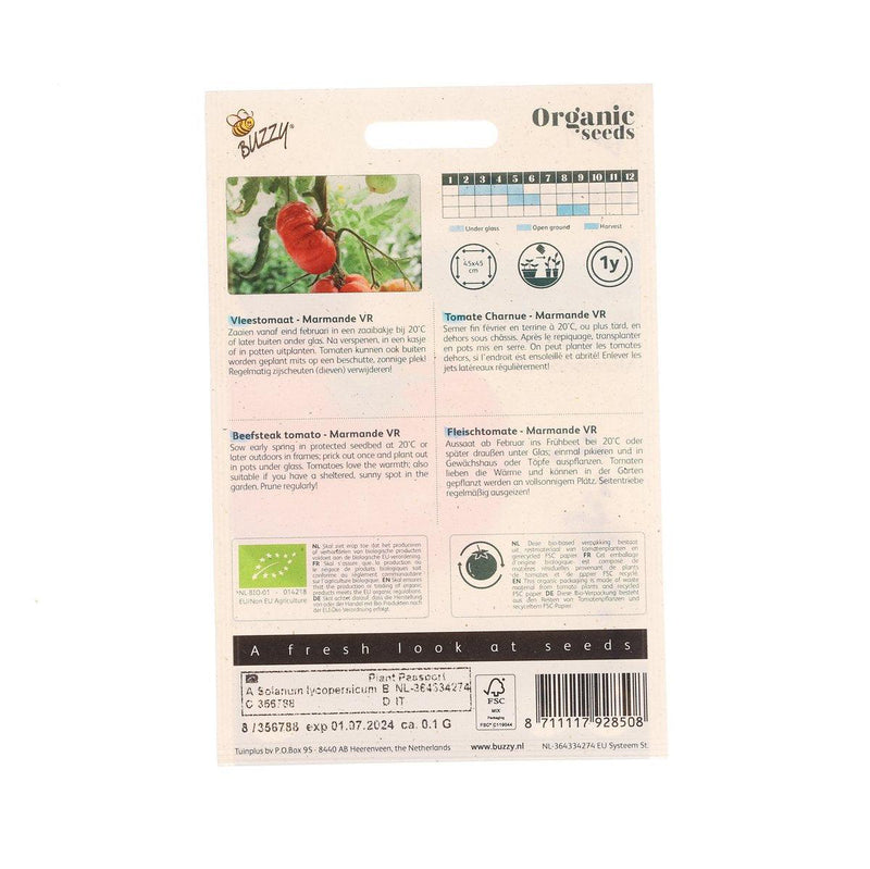 Organic Seeds - Beefsteak Tomato  (0.1g)