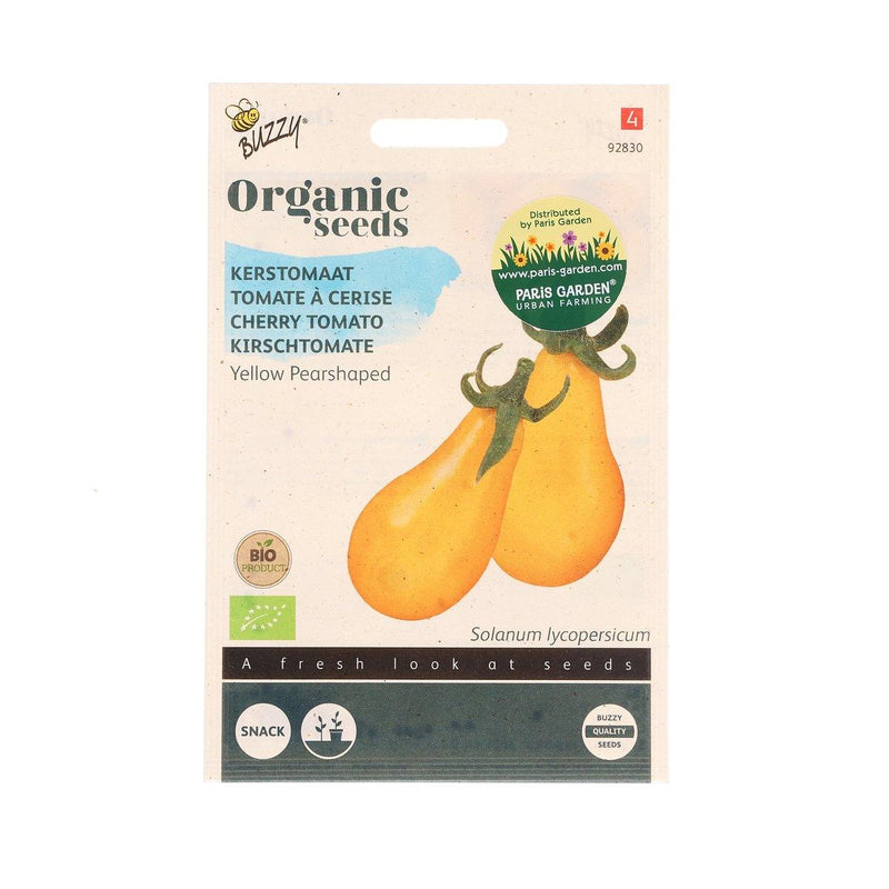 Organic Seeds - Yellow Pearshaped Tomato  (0.1g)