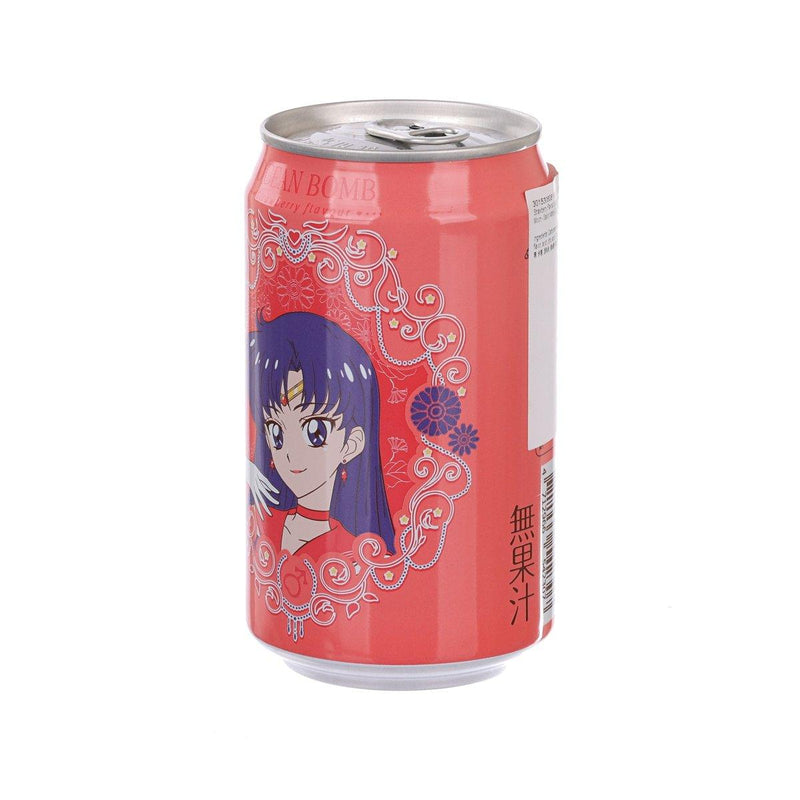 YHB OCEAN BOMB Strawberry Flavour Sparkling Water (Sailor Moon - Sailor Mars) [Can]  (330mL)