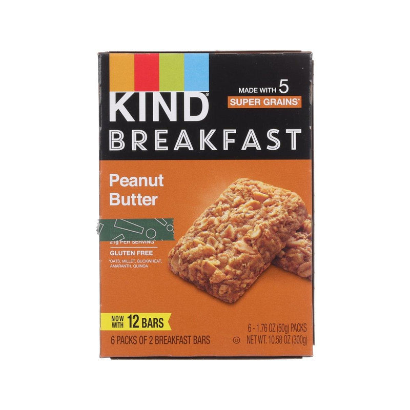 KIND Breakfast Bars - Peanut Butter  (300g)