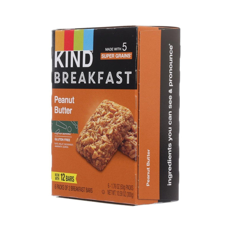 KIND Breakfast Bars - Peanut Butter  (300g)