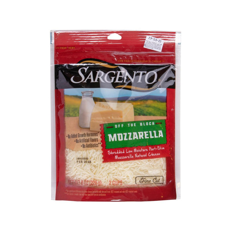 SARGENTO Shredded Mozzarella Cheese  (226g)
