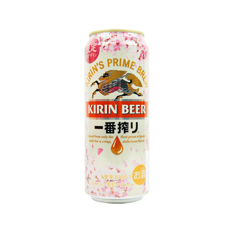 麒麟 一番搾春爛漫櫻花啤酒 (酒精濃度5%)  (500mL)