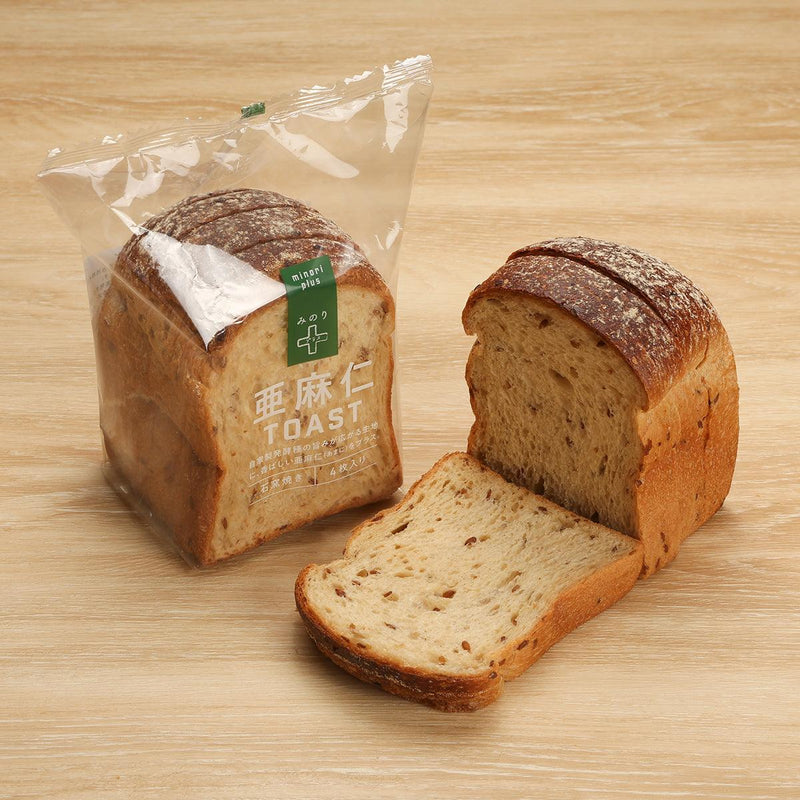 LITTLE MERMAID BAKERY Stone Baked Flaxseed Grain Bread  (4pcs)