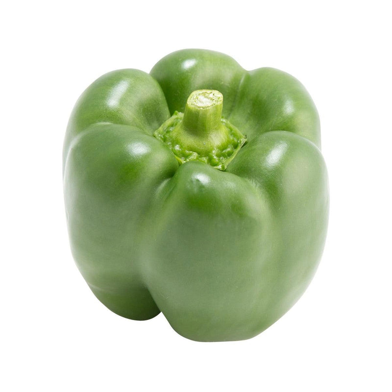 HK Vegetable Shop Selections - Fresh Bell Pepper & Eggplant - Dutch Green Bell Pepper  (220g)