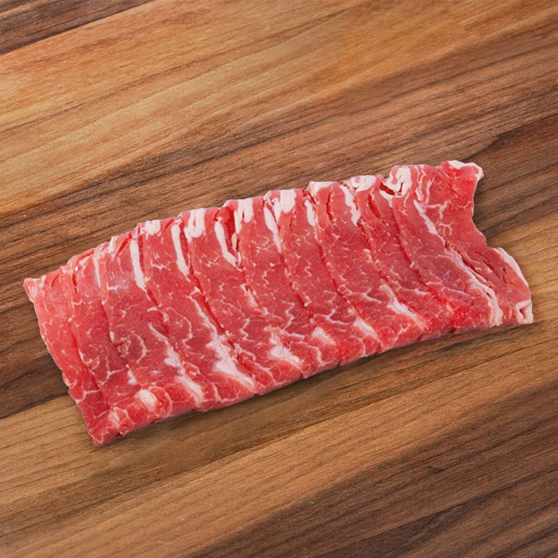 AUS ORGANIC BEEF Australian Organic Beef Short Rib Boneless - Shabu Shabu [Previously Frozen]  (170g)