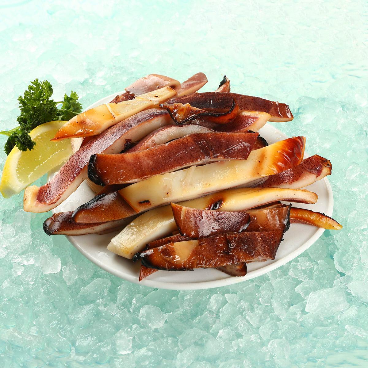 SHIMAKURA SUISAN Japan Amori Grilled Squid Slice [Previously Frozen]  (300g)