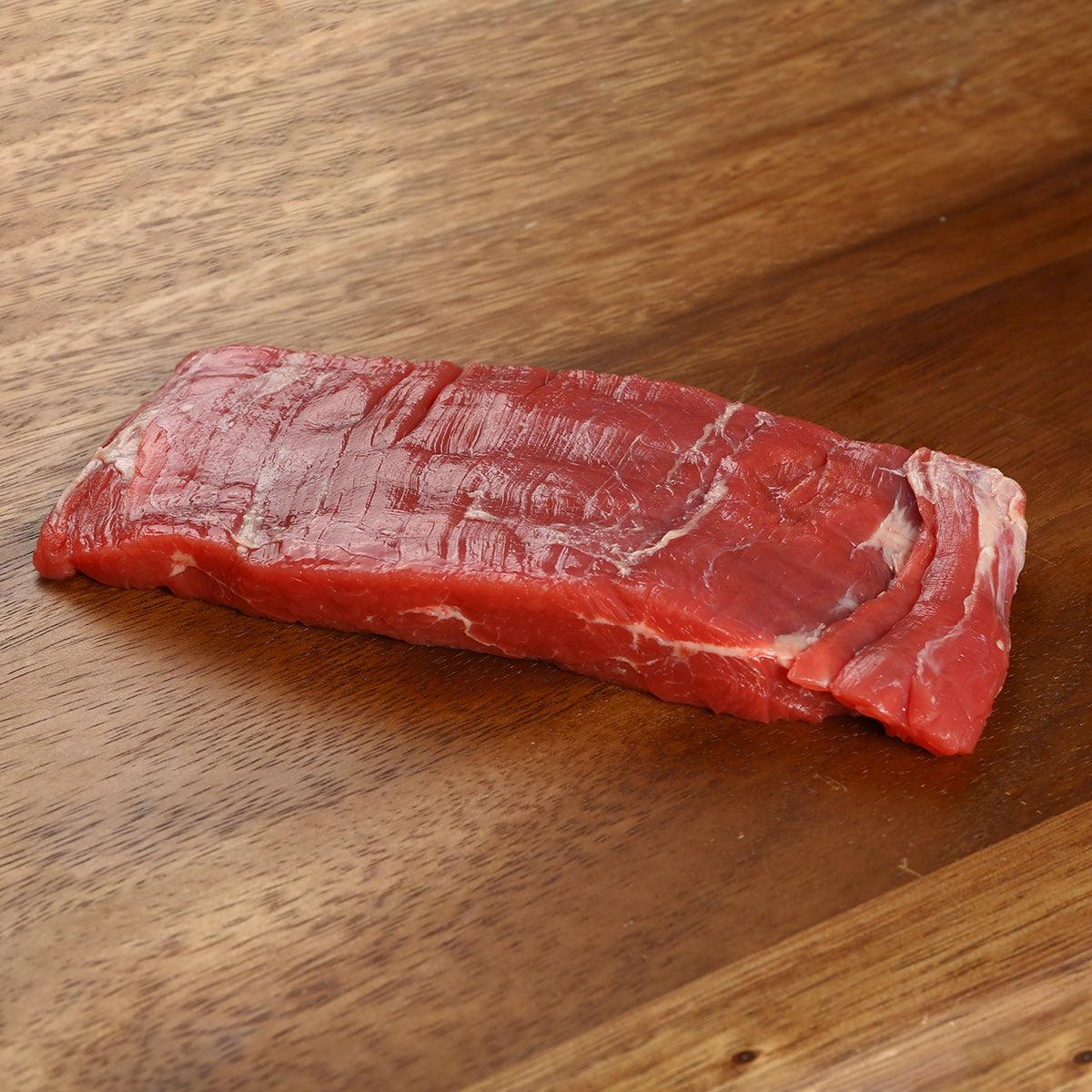 AUS ORGANIC BEEF Australian Chilled 100% Grass Fed Organic Beef Flank Steak  (200g)