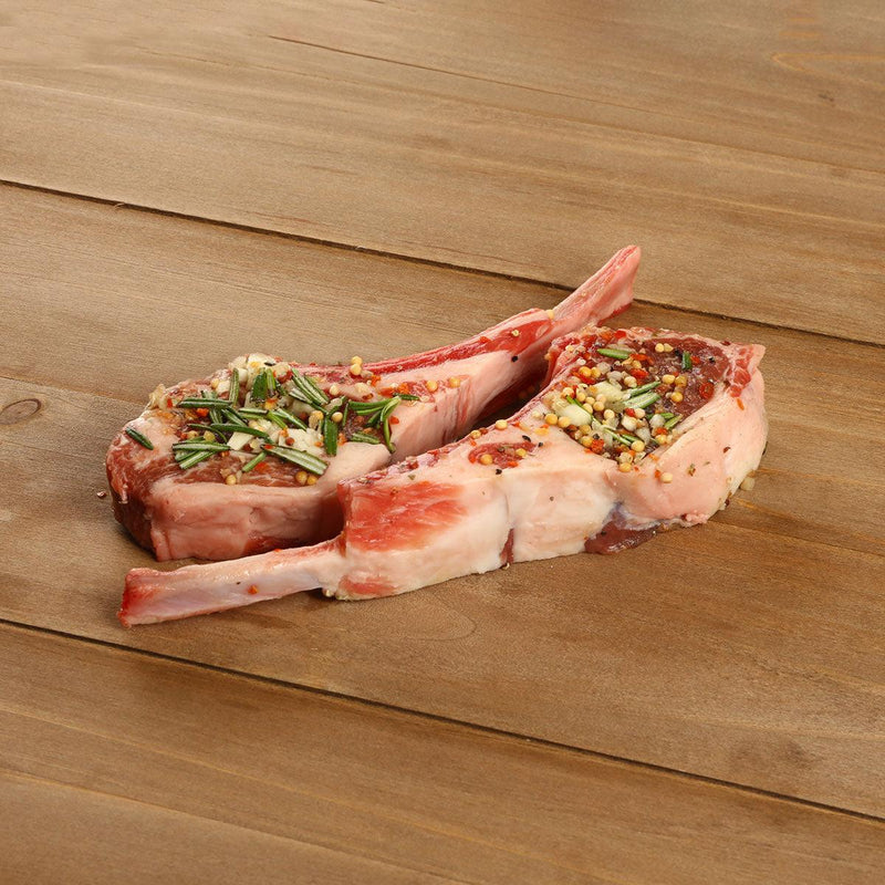 Popular Meat Shop Lamb Selection - Australian Chilled Lamb Rack with Rosemary & Garlic  (700g)