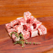 AUS ORGANIC BEEF Australian Chilled 100% Grass Fed Organic Beef for Stewing  (200g)