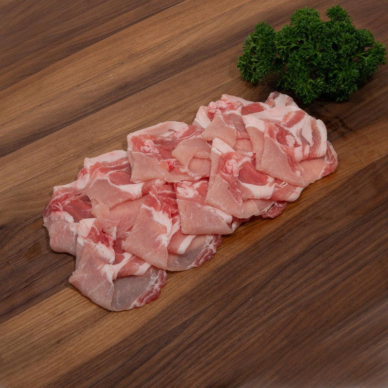 Meat Selection from Premium Meat Shop - Pork - HOKKAIDO WHEY PORK Japan Hokkaido Pork for Kiriotoshi [Previously Frozen]  (180g)
