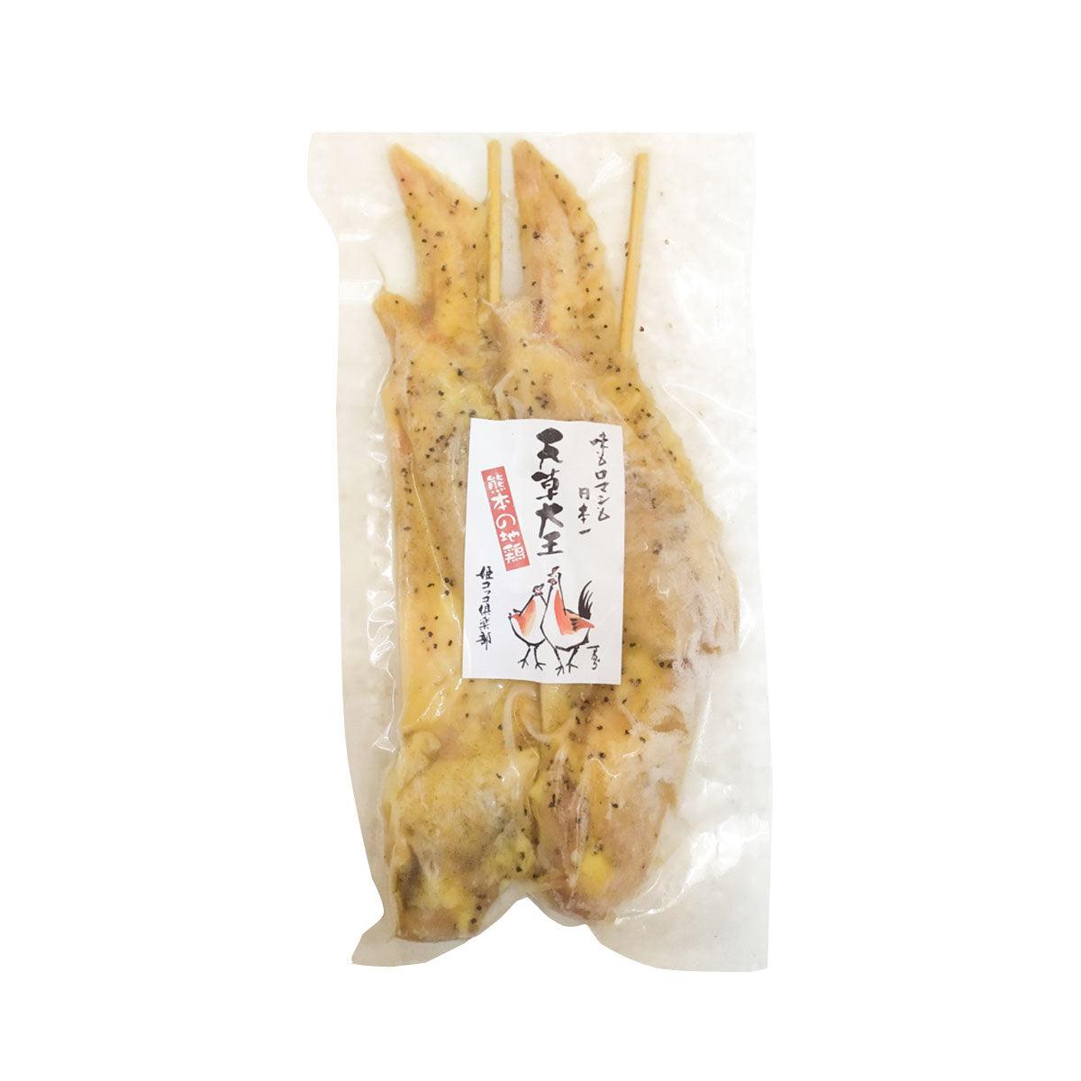 Japan Kumamoto Amakusadaio Frozen Giant Chicken Wing Skewer - Salt & Pepper  (2pcs)