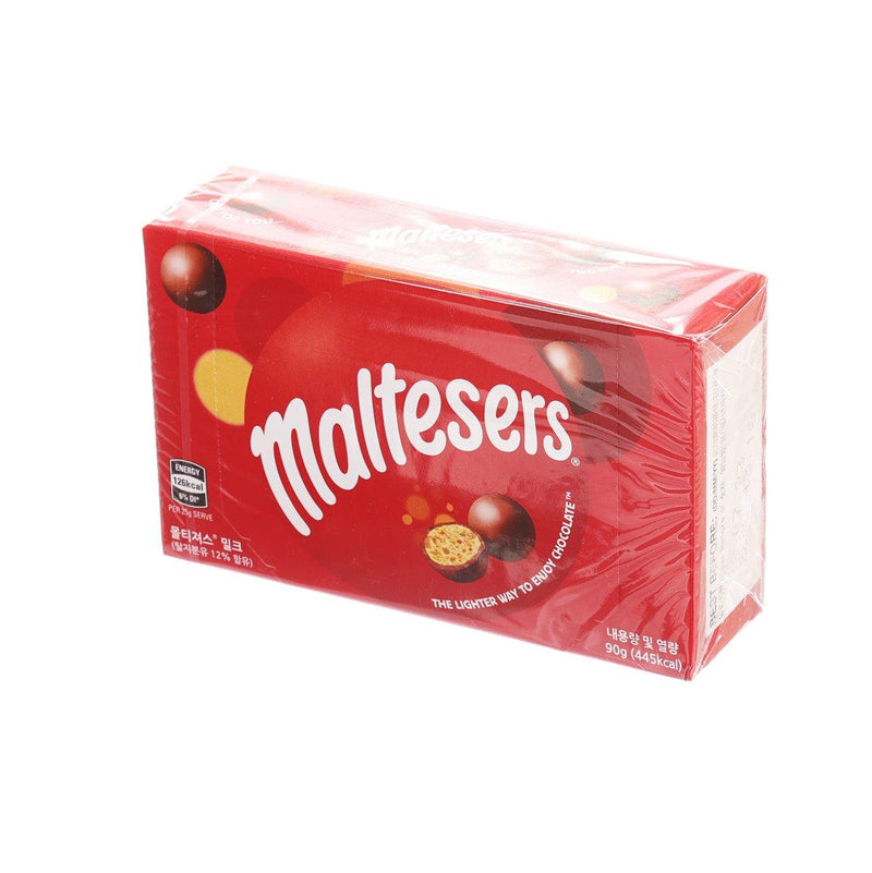 MALTESERS Crisp Malt Centres Covered with Smooth Milk Chocolate  (90g)