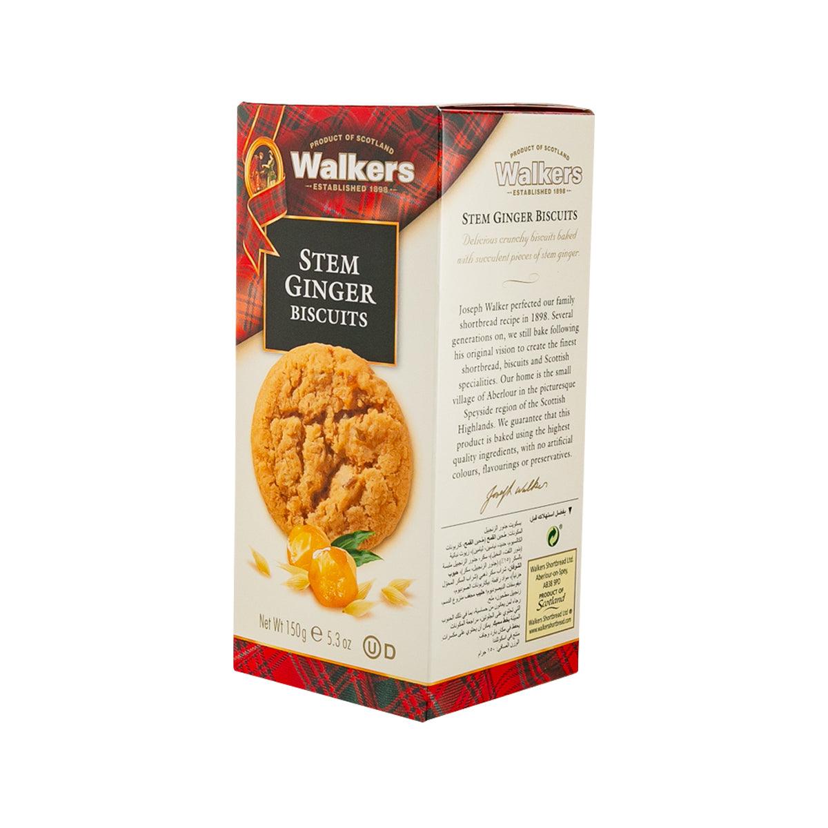 WALKERS Stem Ginger Biscuits  (150g) - city'super E-Shop