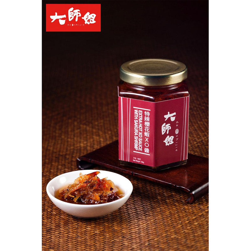 DASHIJIE Extra Hot XO Sauce with Sakura Shrimp  (168g)