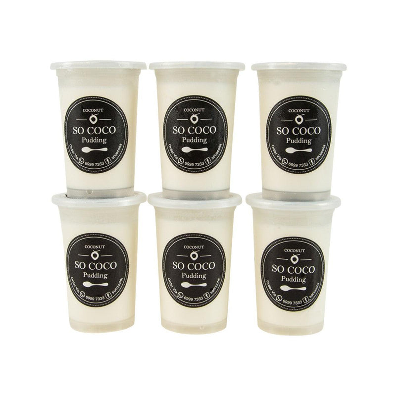 SO COCO 100% Coconut Pudding (6pcs)