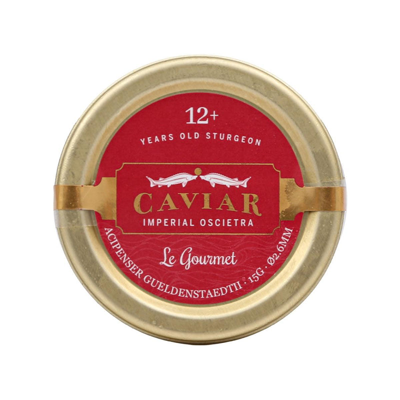 LE GOURMET Caviar Imperial Oscietra  (15g)