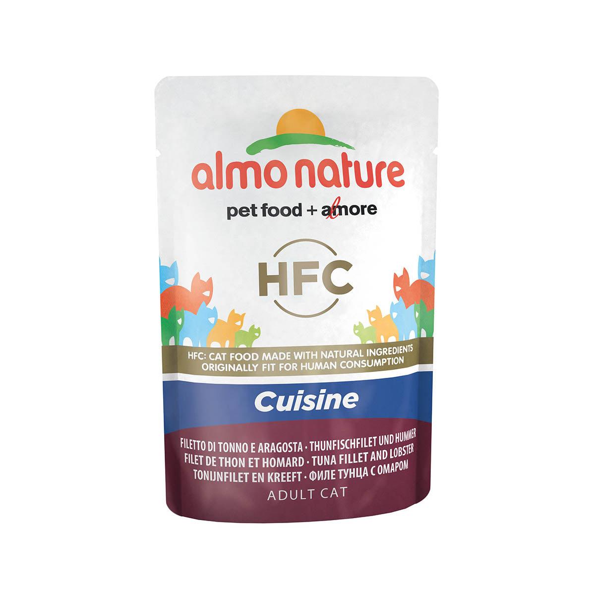 ALMO NATURE (5833) 龍蝦鮪魚(吞拿魚)柳醬汁鮮包
