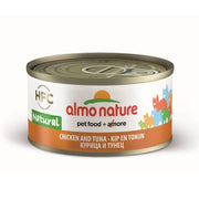 ALMO NATURE (9025) 雞肉鮪魚(吞拿魚)罐頭