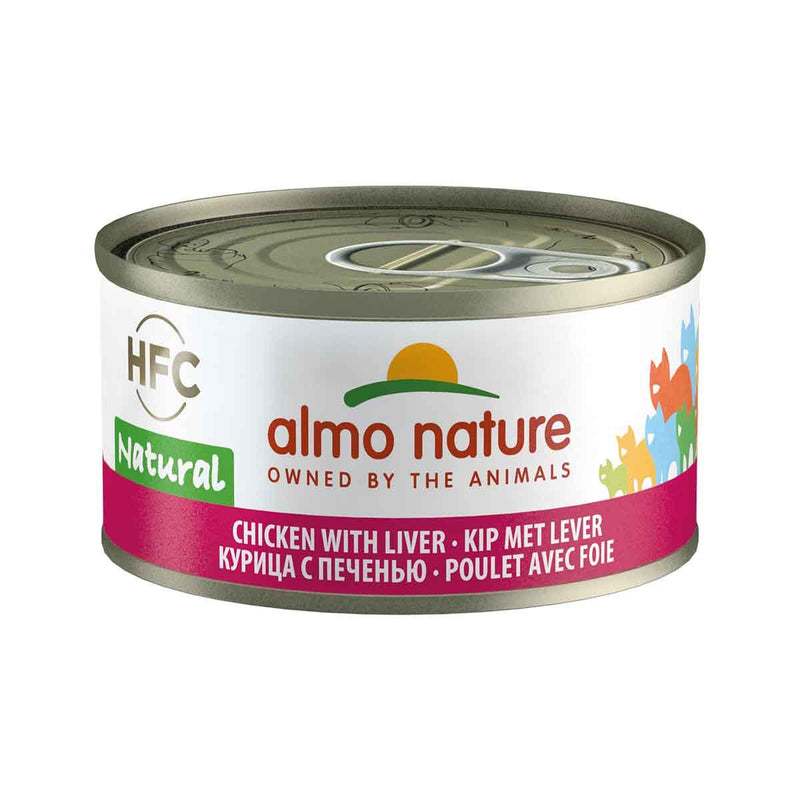 ALMO NATURE (9413) 雞肉雞肝罐頭