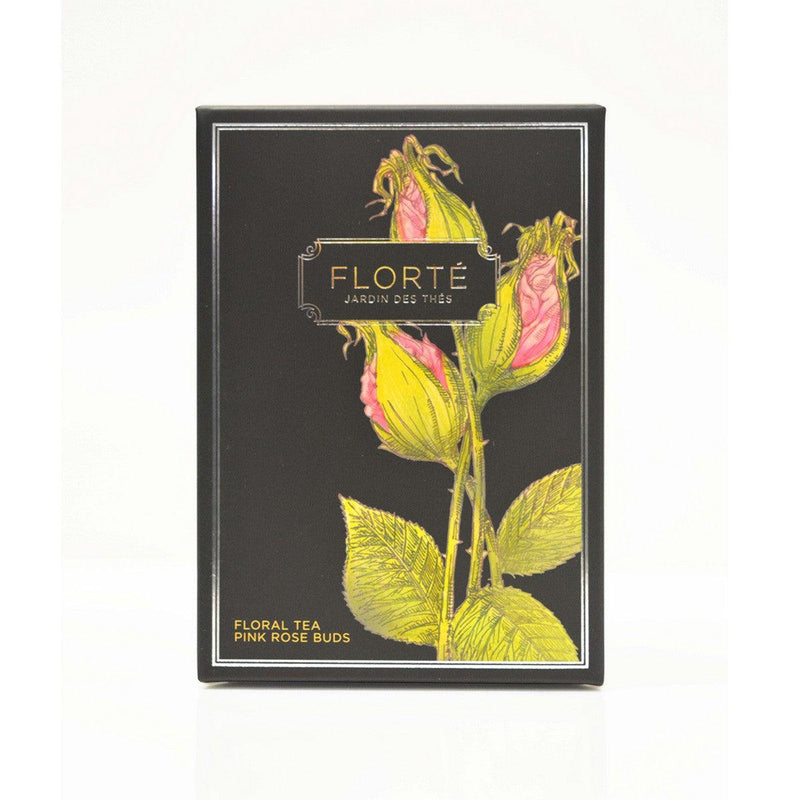 FLORTE Tea Bag - Pink Rose Buds  (15 x 1.5g)