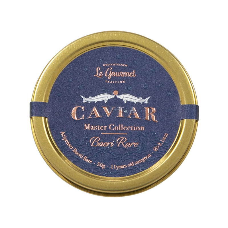 LE GOURMET Master Collection  -  Caviar Baeri Rare  (50g)