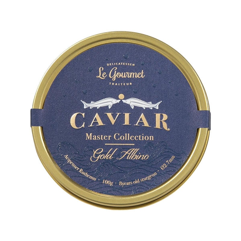 LE GOURMET Master Collection  -  Caviar Albino  (100g)