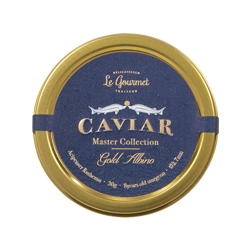 LE GOURMET Master Collection  -  Caviar Albino  (30g)