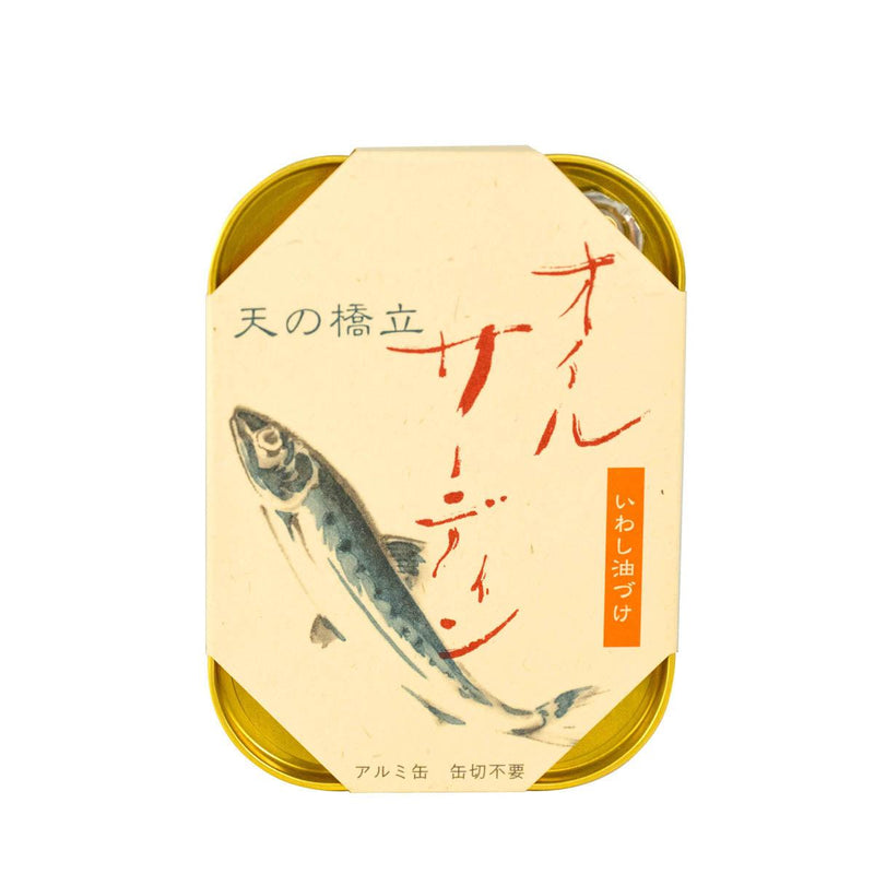 TAKENAKA KANZUME Amanohashidate Sardine in Oil  (105g) - city&