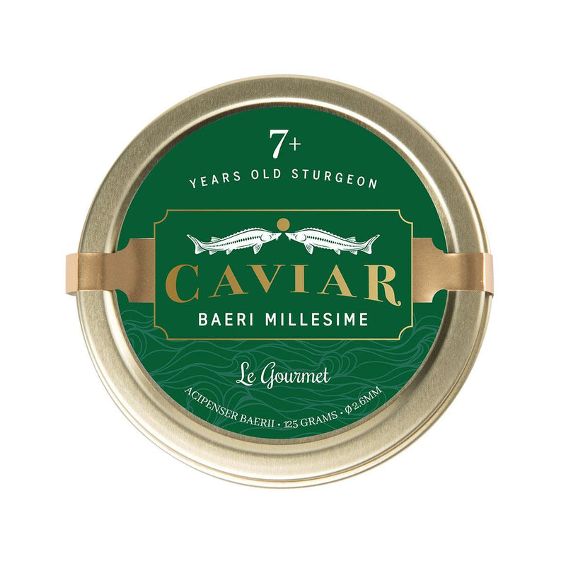 LE GOURMET Caviar Baeri Millesime  (125g)