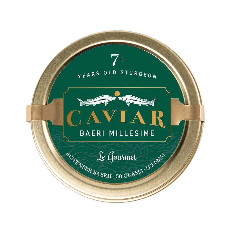 LE GOURMET Caviar Baeri Millesime  (50g)