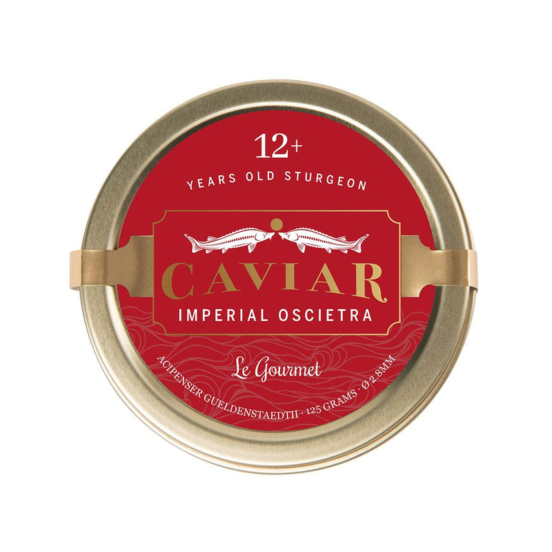 LE GOURMET Caviar Imperial Oscietra  (125g)