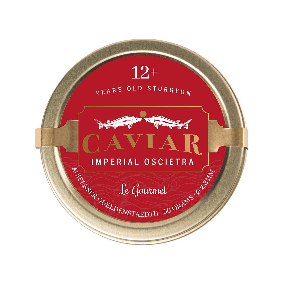 LE GOURMET Caviar Imperial Oscietra  (50g)